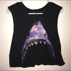 Cropped Galaxy Jaws Tank
