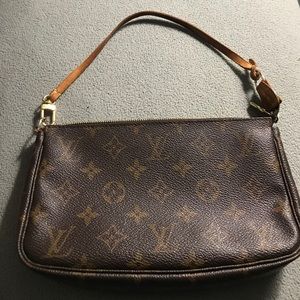 Authentic Louis Vuitton wristlet