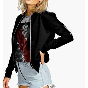 Black bomber jacket💎