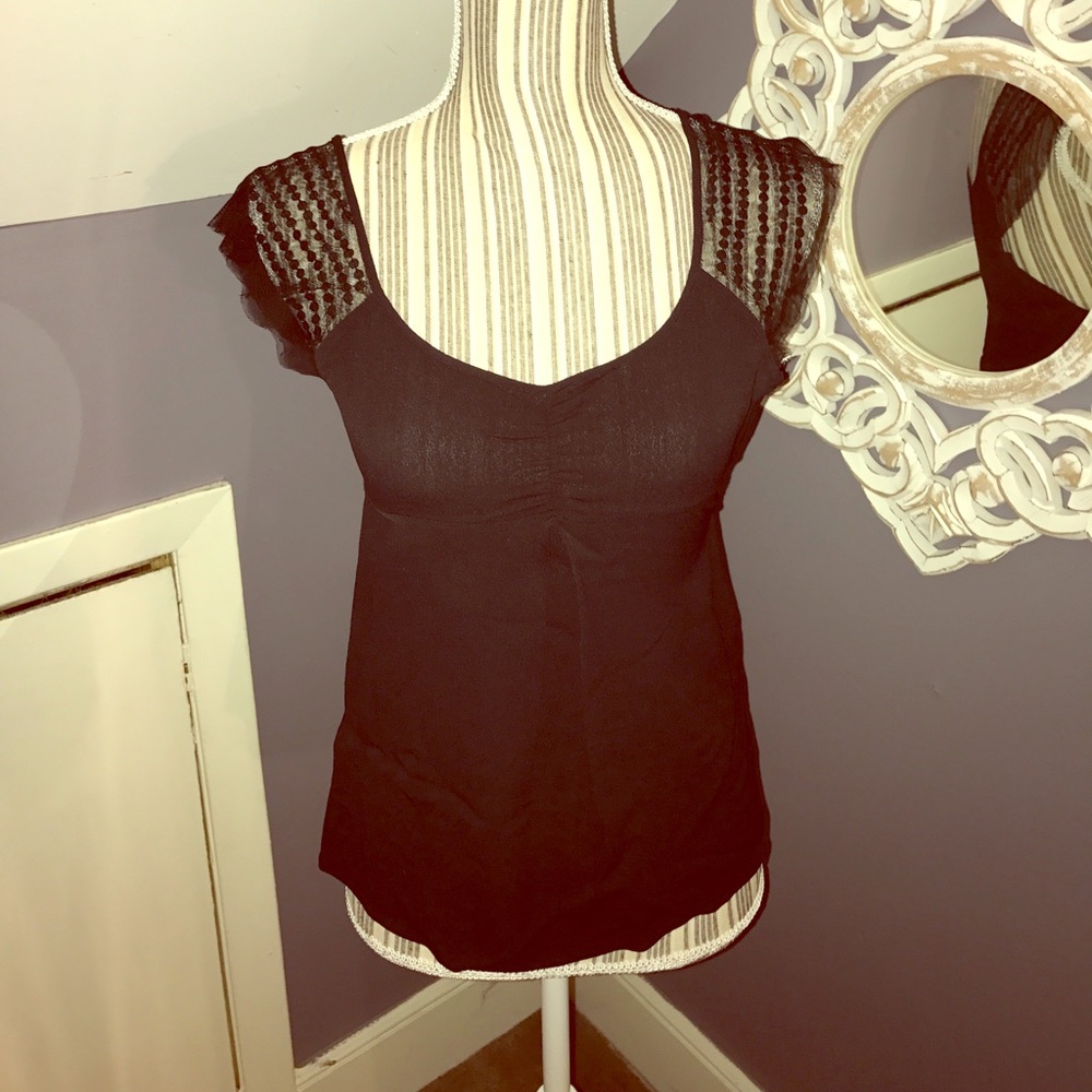 🛼 A/X 🛼 black Sequin blouse.