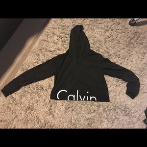 Calvin Klein cropped hoodie