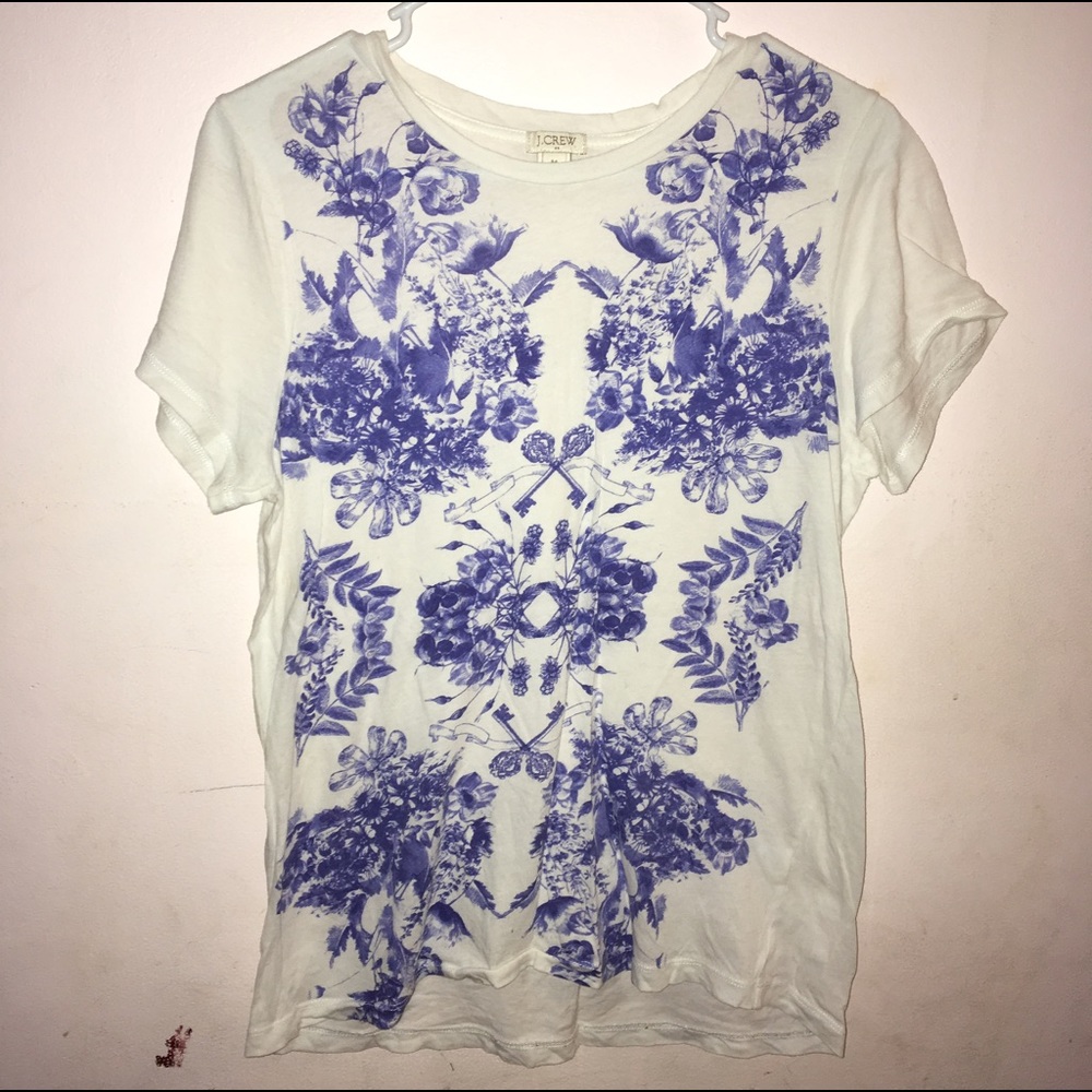 JCrew Printed TShirt