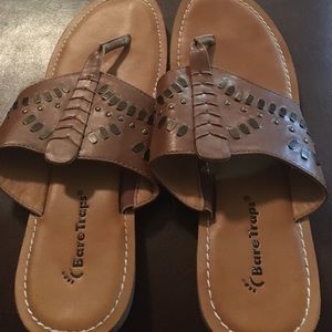 BareTraps brown sandals