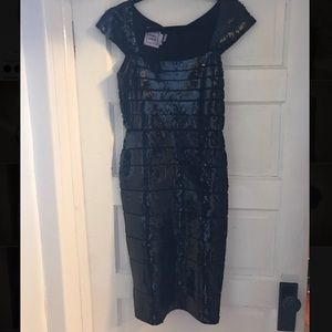 Herve Leger Black Dress