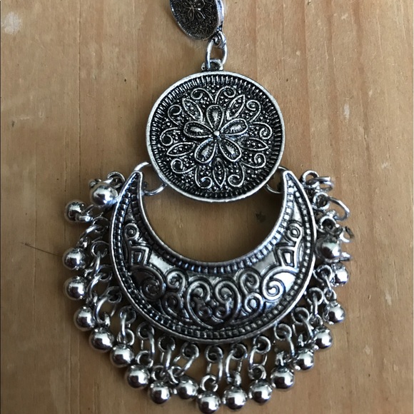 Boho tribal Turkish earrings - Picture 5 of 8