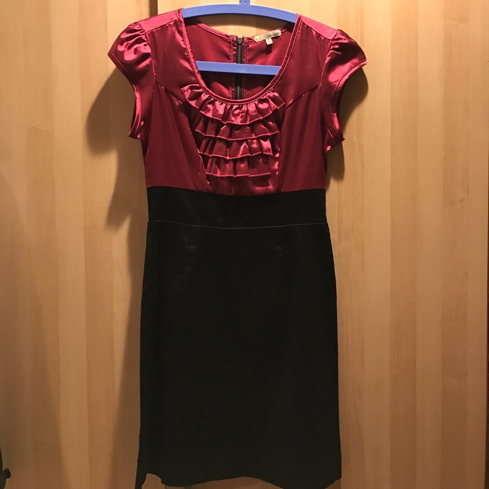 Be Bop Magenta Short Dress