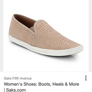 Leather sneakers - Joie - hardly worn!