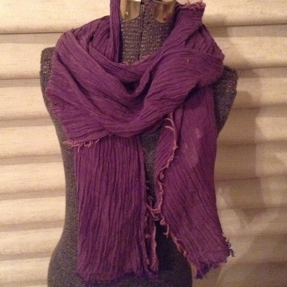 Purple Coral Scarf