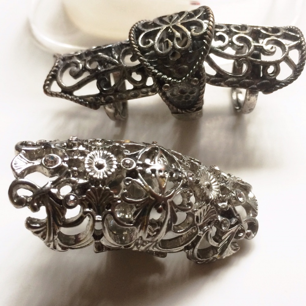 Silver Finger Rings (2)