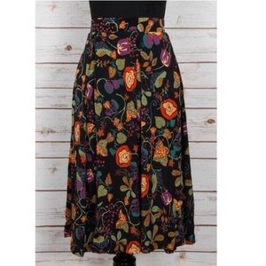 Lularoe Floral Madison Skirt