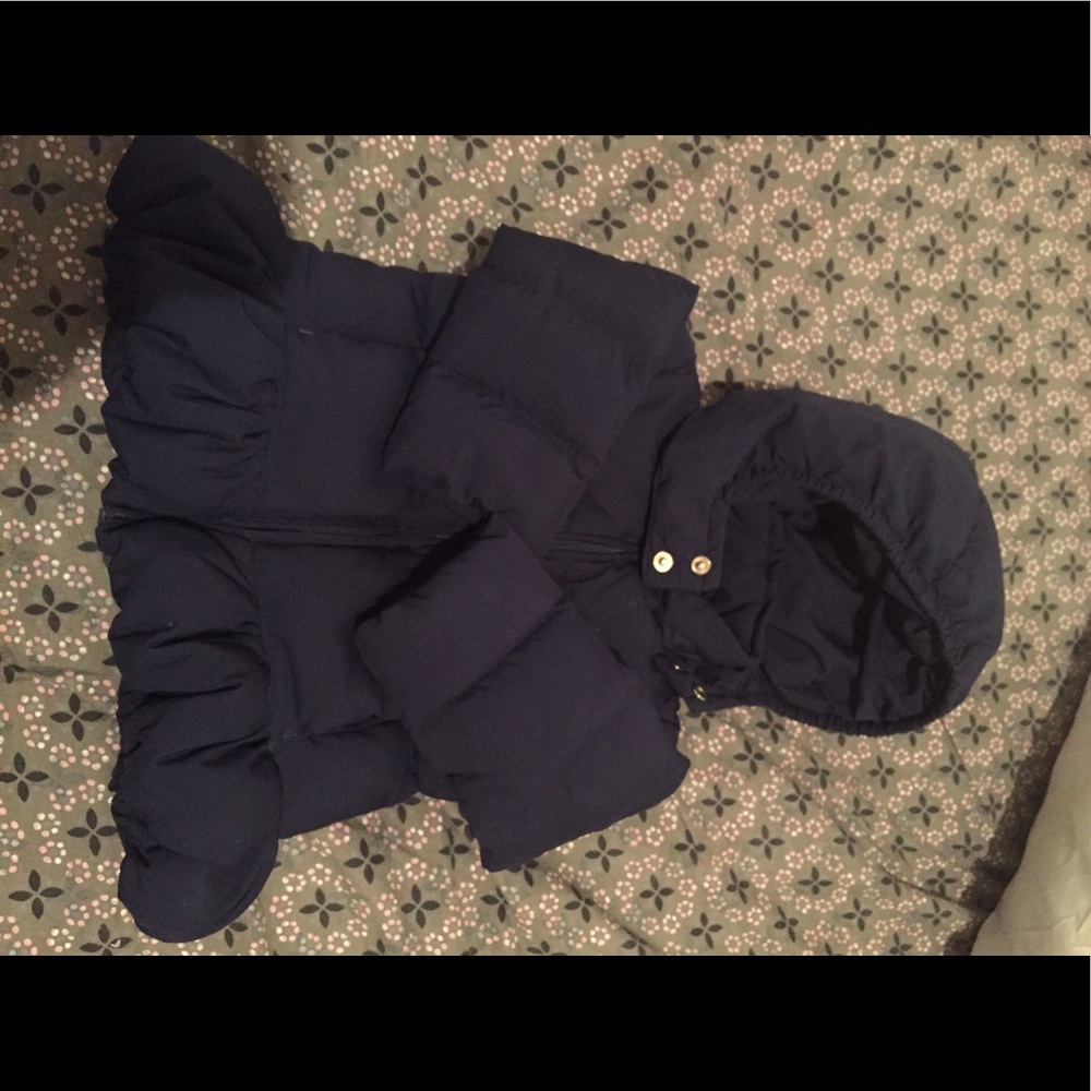 Polo Navy Blue Puffer Jacket