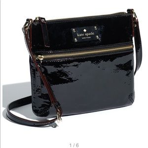 kate spade 'flicker - tenley' patent crossbody bag