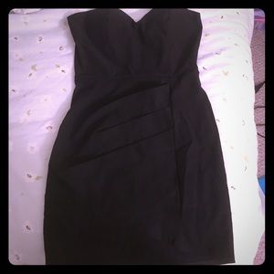 Black bodycon minidress
