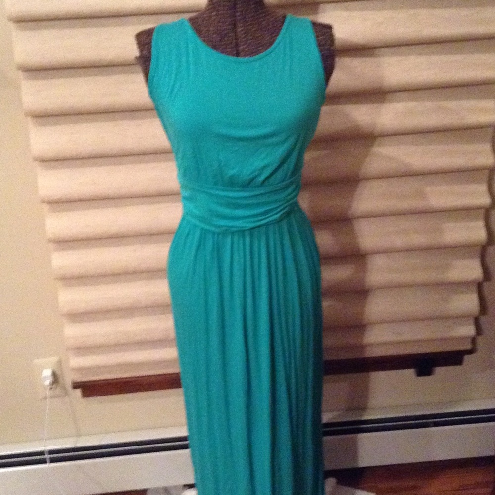 Teal Maxi Dress