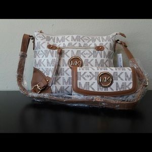 MK MikYoung handbag and wallet.