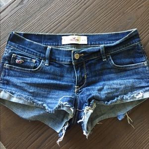 Hollister denim shorts