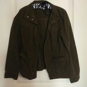 **last chance**Merona olive green jacket