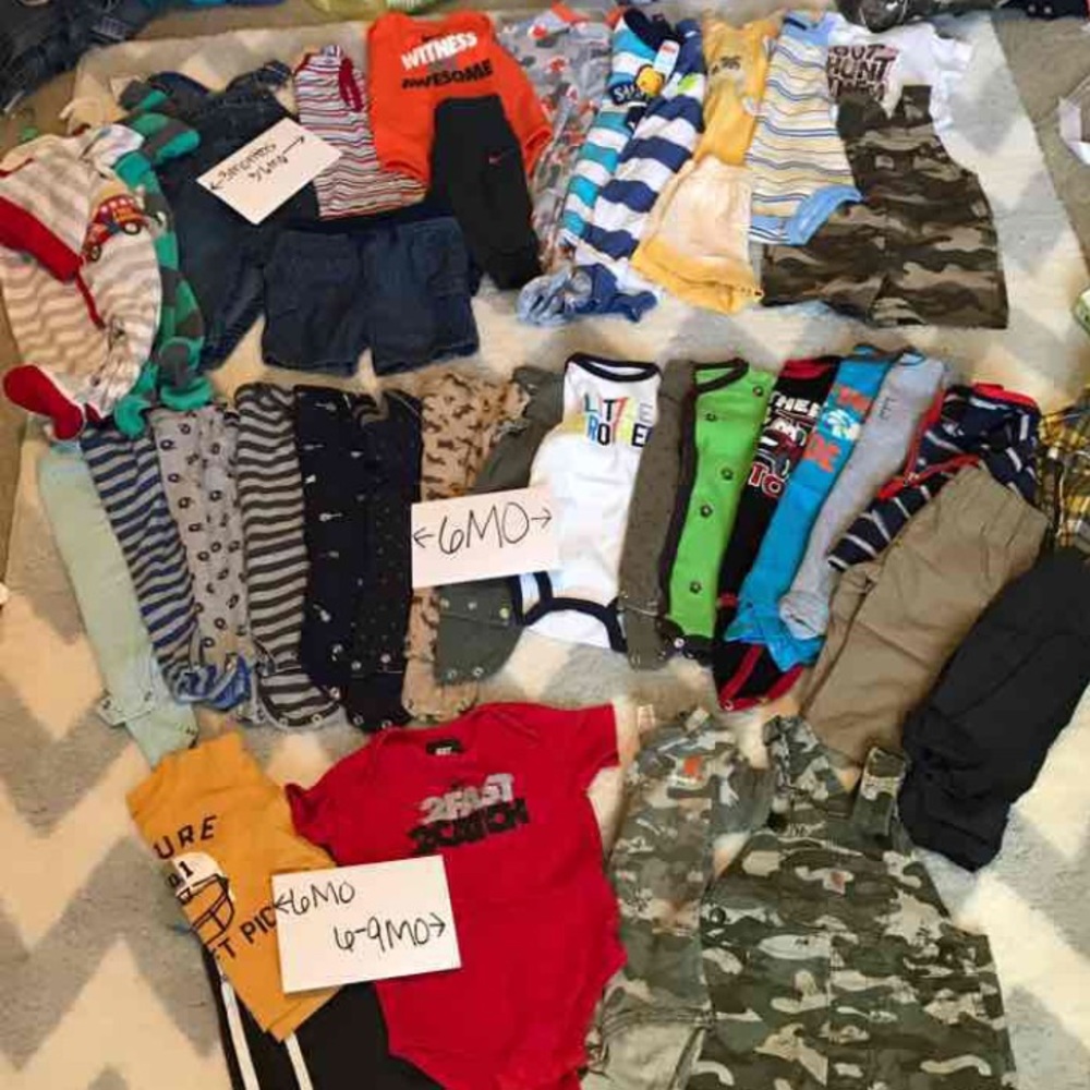 ‼️Baby boy clothes bundle 0-3 months- 9 months‼️