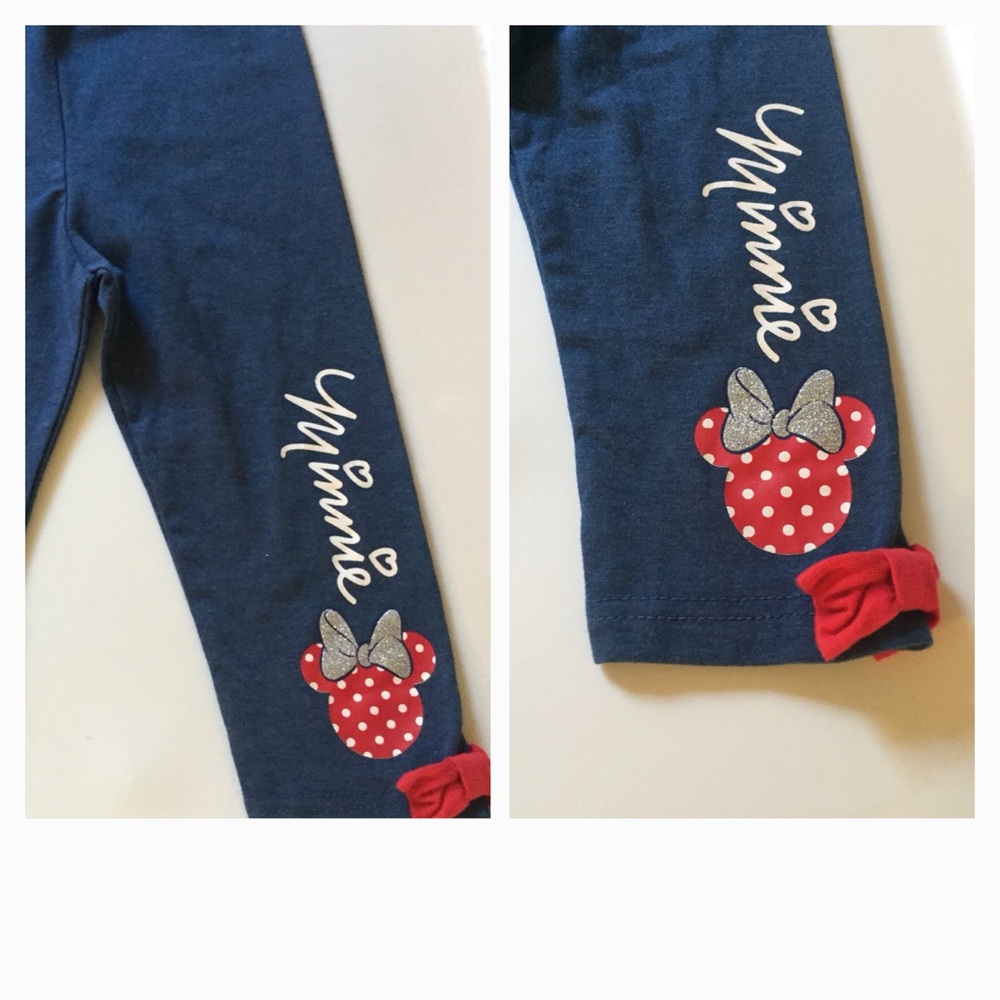 🔆SALE🔆 NWOT Girl's Minnie Mouse Leggings Size 5T