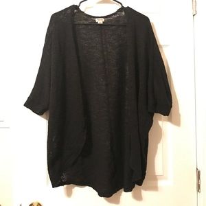 Light black cardigan