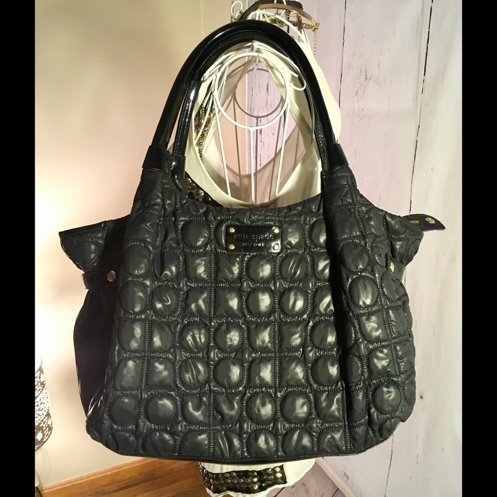 Kate Spade black shoulder bag