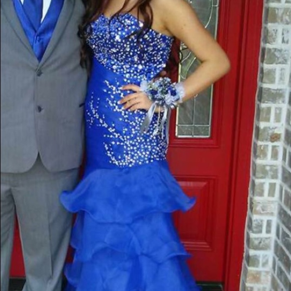 Blue Prom Dress