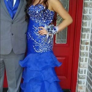 Blue Prom Dress