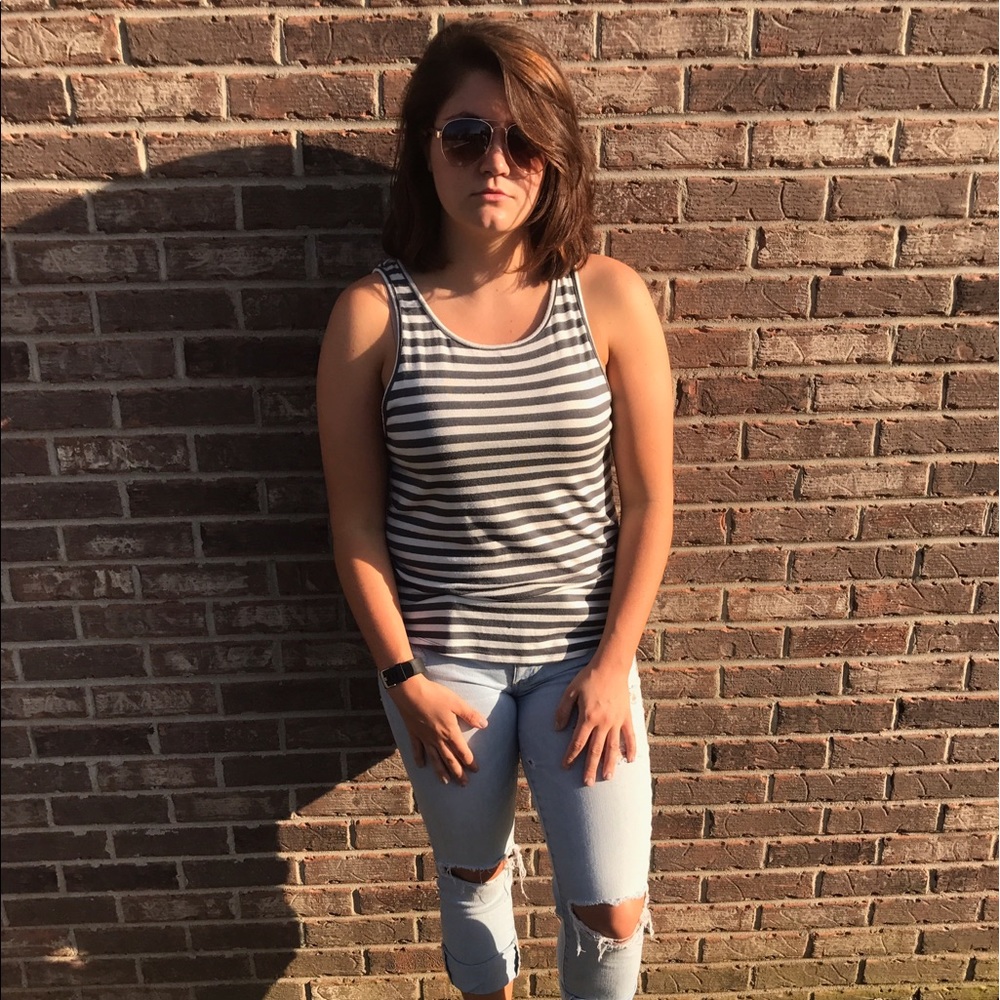Striped Tank from Express