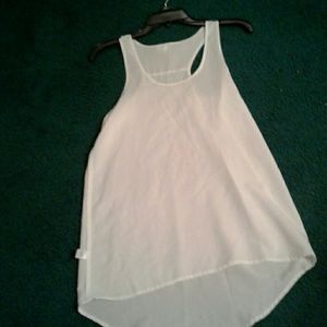 🔴Long  sheer tank "Frenchi" 🔴