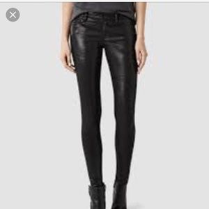 All Saints Petrel Ashby waxed jean