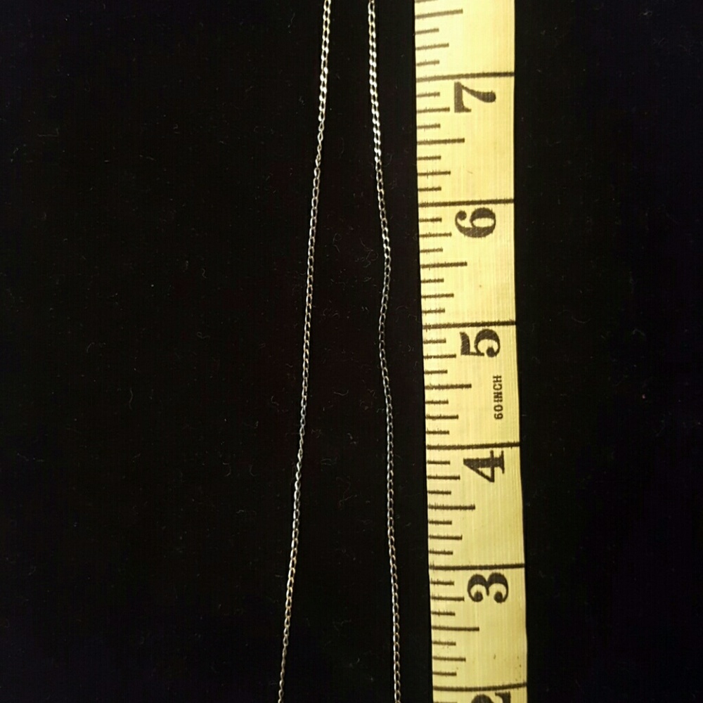 Heart shape necklace 10 inches.