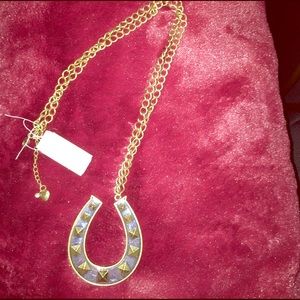 Betsey Johnson Horseshoe Necklace