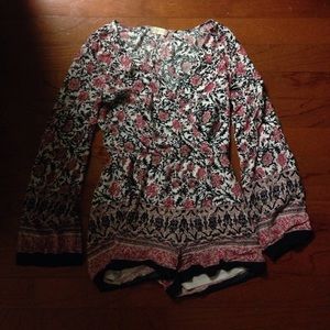 Altar'd State floral patterned romper