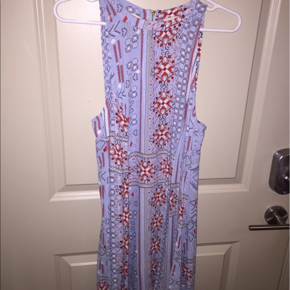 Fitted pattern dress