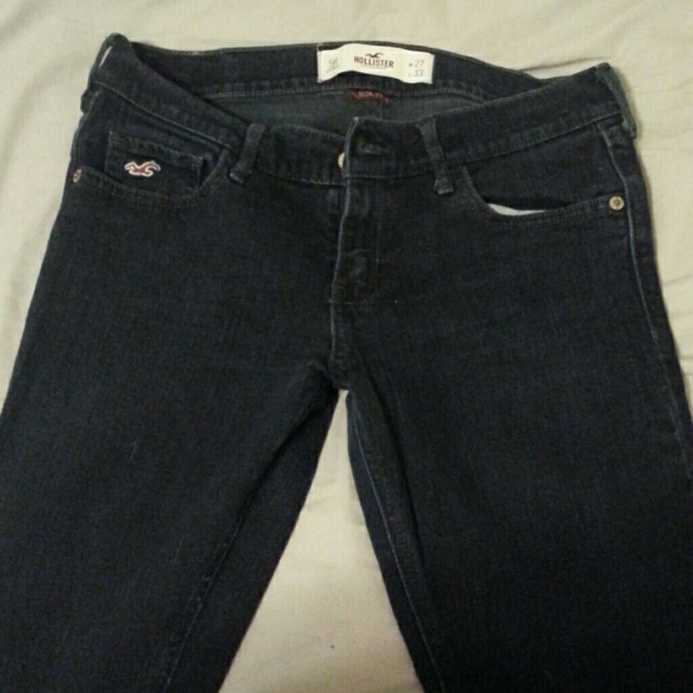 Hollister black wash jeans