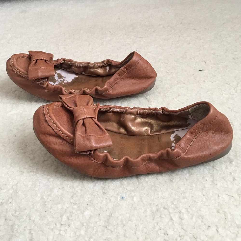 Bakers faux leather flats