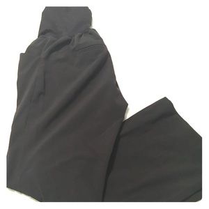 Petite Motherhood Maternity Black Slacks