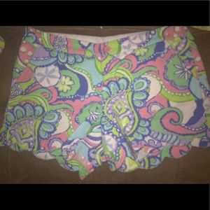 Lilly pulitzer Conch republic buttercup shorts