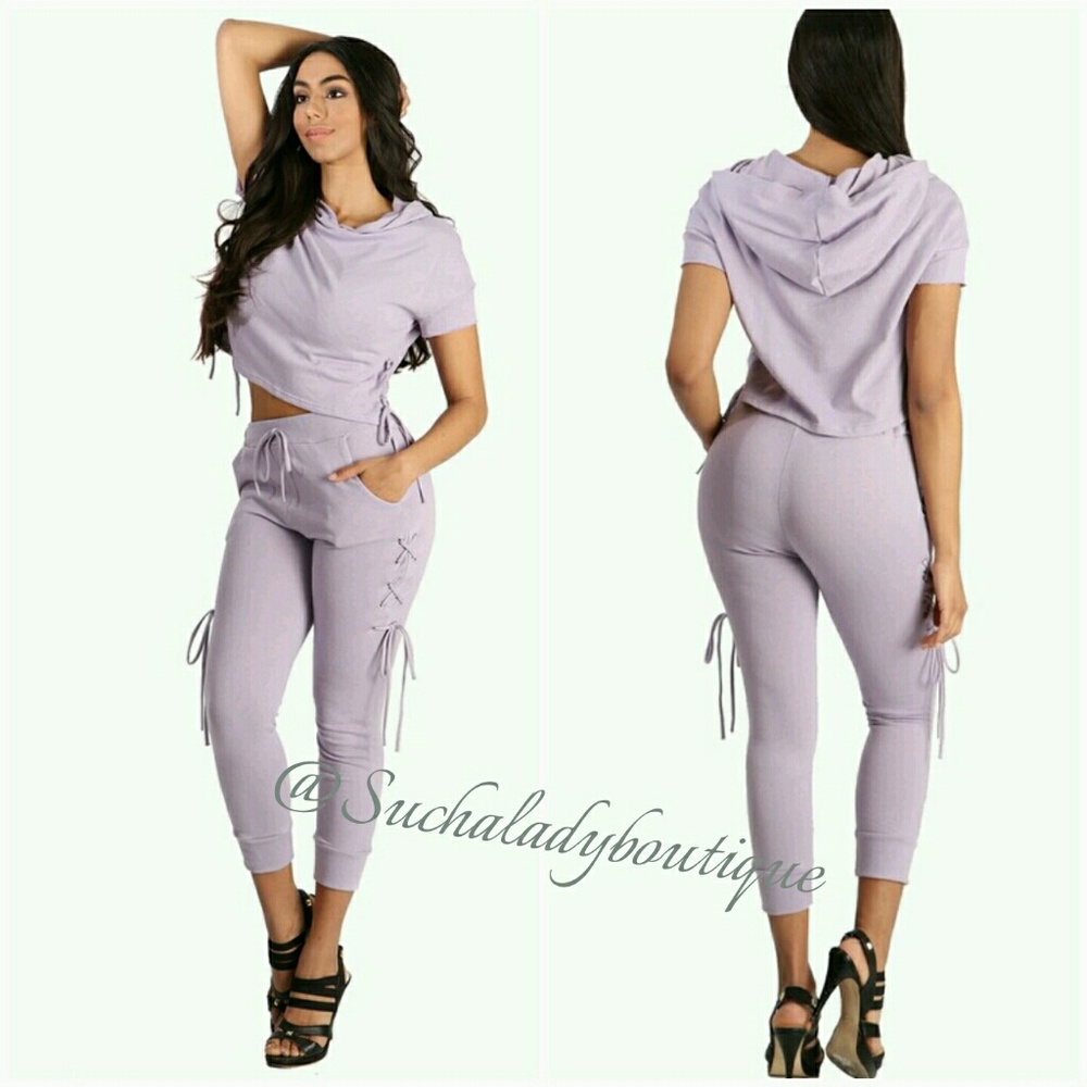 Ribbon Sweat Set