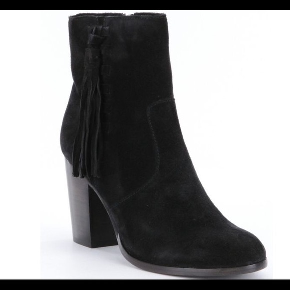 NWT Frye Myra Tassel Black Bootie - Picture 2 of 6