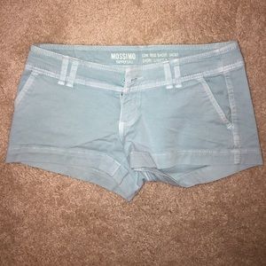 Blue jean shorts