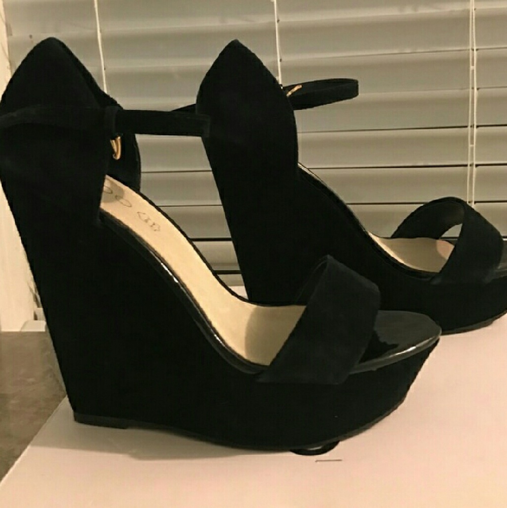 Aldo suede wedges