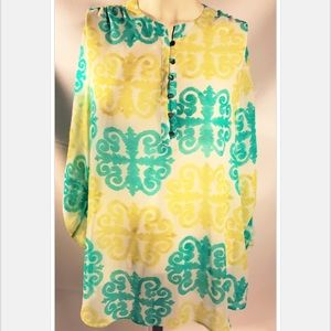 Banana Republic 3/4 sleeve blouse size 10 (M)