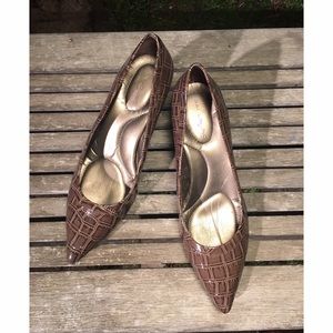 DONATING 5/17 - Brown Animal Print Heels