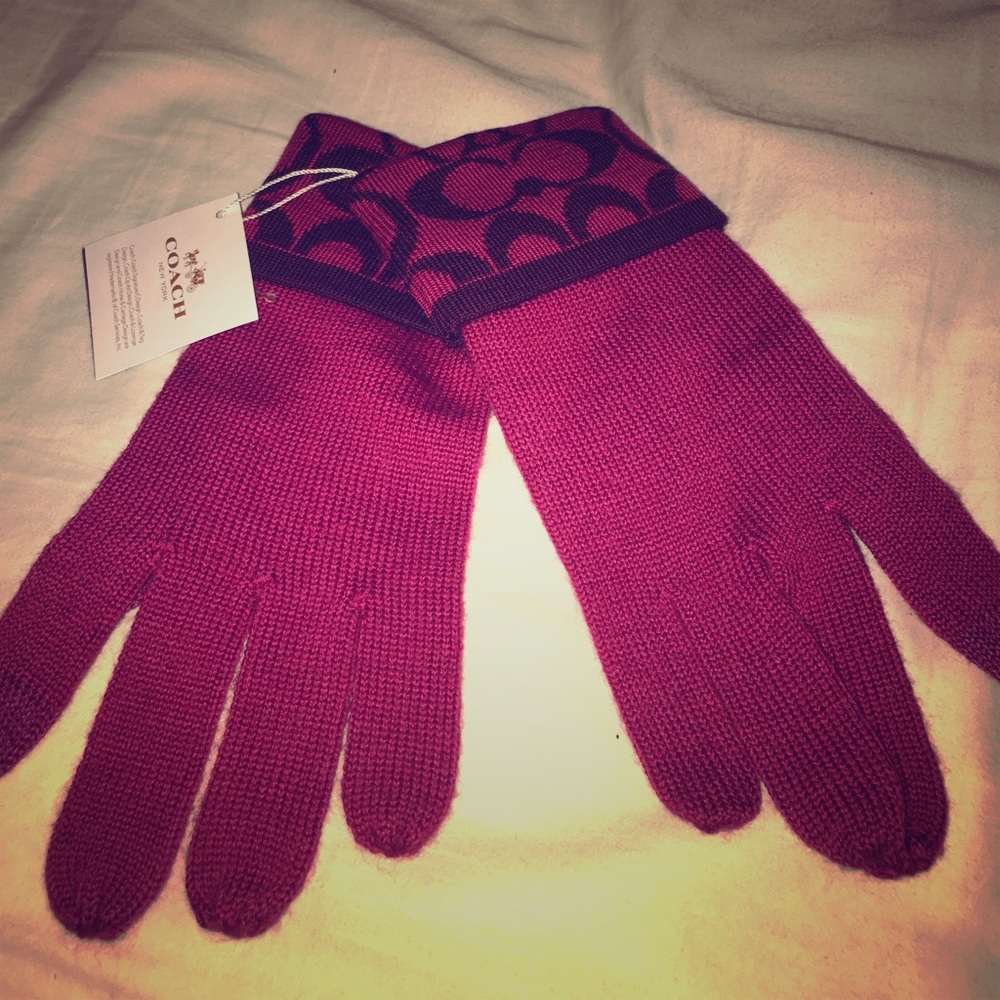 Coach gloves