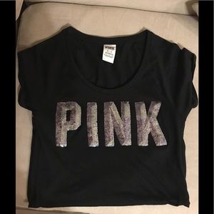 PINK Victoria's Secret Tops - Price Lowered! ๐VS Love PINK tee๐ PINK Victoria's Secret Tops - Price Lowered! ๐VS Love PINK tee๐