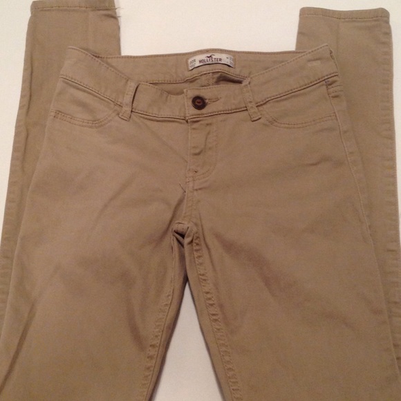 Hollister Pants - Hollister Skinny khaki jeans