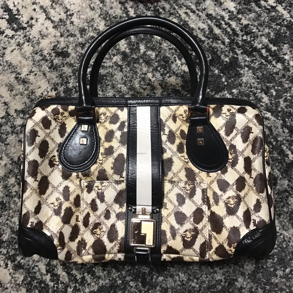L.A.M.B Mandeville Satchel -Cheetah Print