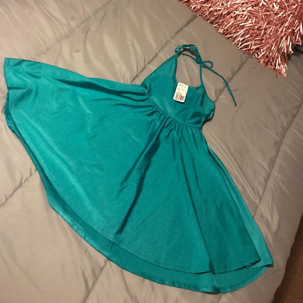 Brand New Teal Rave Festival Dress