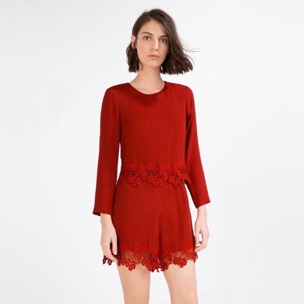 Zara Red Jumper
